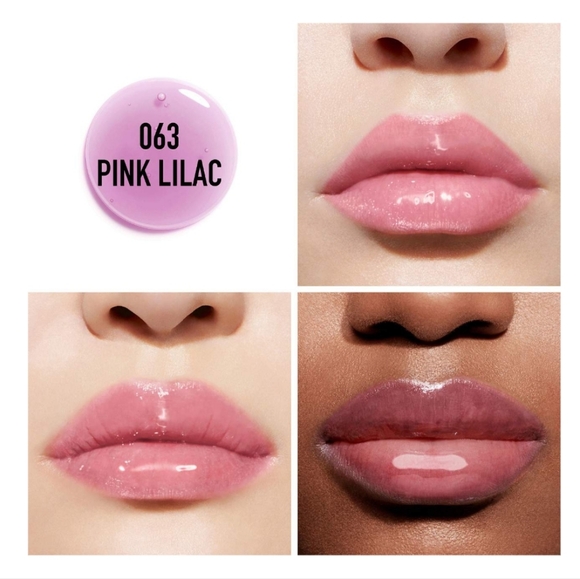 NWOB $40 DIOR Addict Lip Glow Oil In 063 Pink LILAC - Picture 4 of 7
